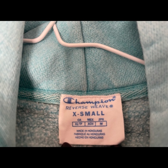 champion teal hoodie - Picture 3 of 3